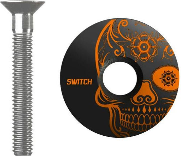 Schwarz/Orange