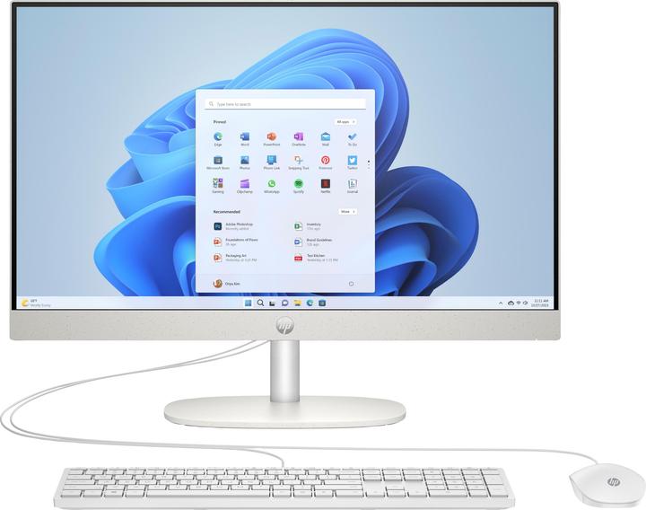 Produktbild HP AIO 24-cr0008nw Athlon Silver 7120U 23.8 FHD AG IPS 8GB DDR SSD5256 Radeon 610M Win11 2Y Shell Wh (256 GB, 8 GB, AMD Athlon Silver 7120U)