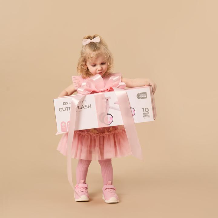 Actual product image KinderKraft Balance bike CUTIE FLASH beige