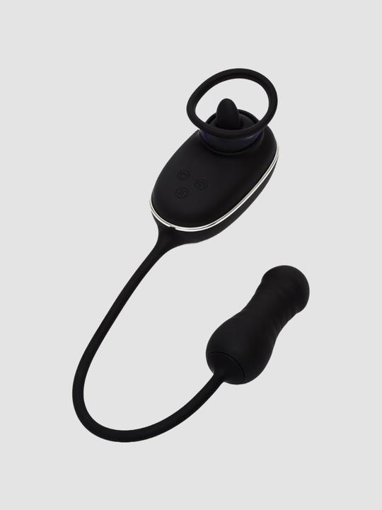 Produktbild Lovehoney Supreme Sensation Vibro-Pumpe mit Saug-, Zungen- & Stossfunktion