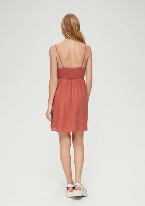 Produktbild s.Oliver Kleid Baumwollkleid mit Spitze (42)