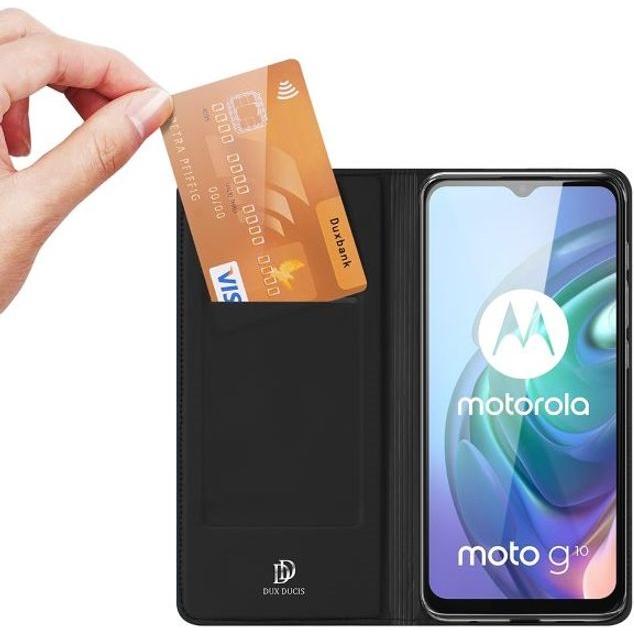 Thumbnail - Dux Ducis Skin Pro Series Bookcover (Motorola Moto G30, Motorola Moto G10), Smartphone Hülle, Schwarz