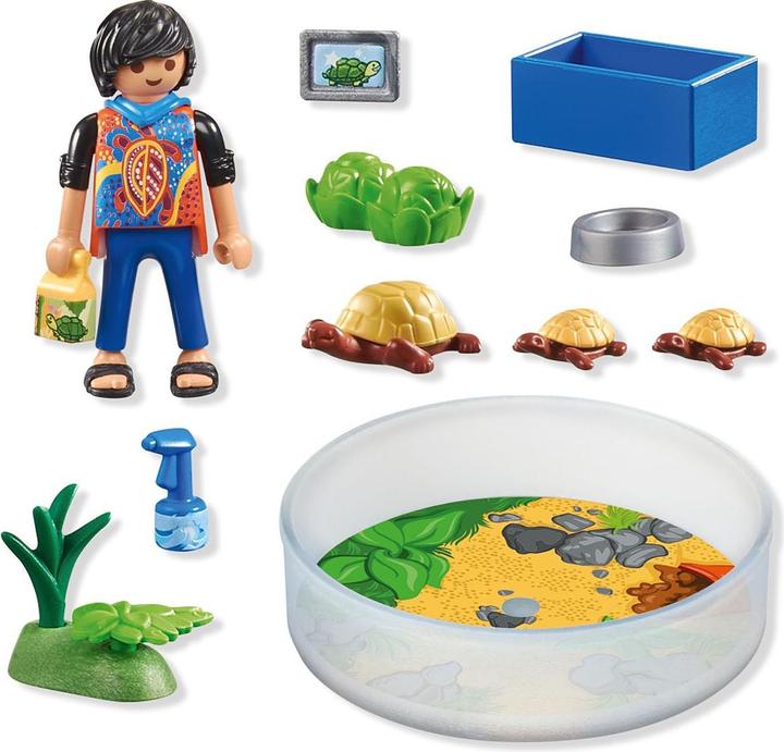 Actual product image Playmobil Turtle terrarium (71748)