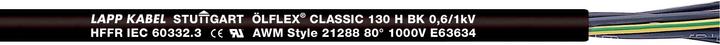 Lapp ÖLFLEX CLASSIC 130 H BK (500 m)