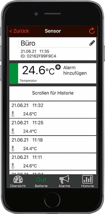 Actual product image TFA WeatherHub