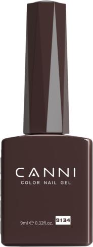 Canni Vernis en gel Marron choc / 9134 UV/LED (LED, 9134 UV, Vernis semi-permanent)
