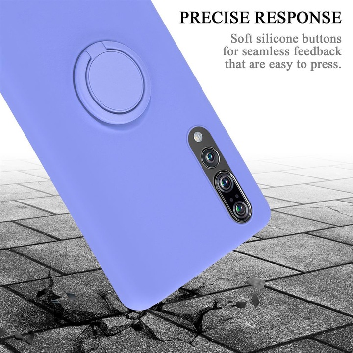 Produktbild Cadorabo TPU Liquid Ring Silicone Case Hülle (Huawei P20 Pro, Huawei P20 Plus)
