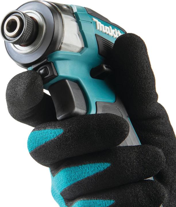 Immagine prodotto Shots Makita DTD 173 RTJ Akku Schlagschrauber 18 V 180 Nm 1/4“ Brushless + 2x Akku 5,0 Ah + Ladegerät +