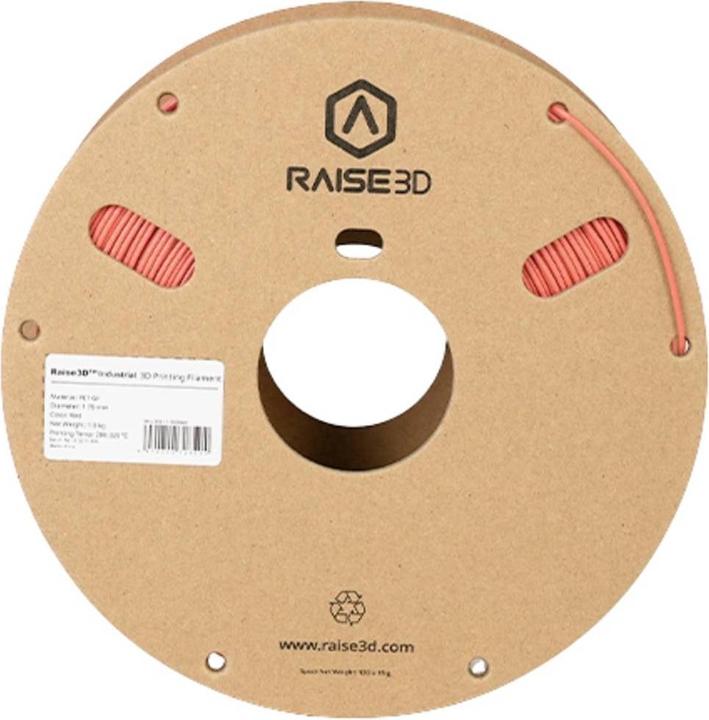 Image du produit Raise3D Filament industriel PET GF Red 1kg (PET, 1.75 mm, 1000 g)