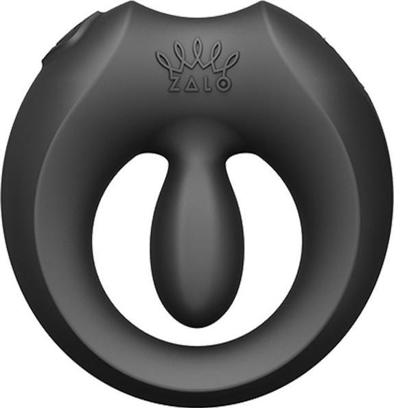 Produktbild Zalo Apis - Vibrationsring für Paare, App-gesteuert - Obsidian Schwarz (3.20 cm)
