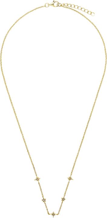 Immagine prodotto Amor Set da donna, argento sterling 925 placcato oro, stella di zirconi (Argento 925)