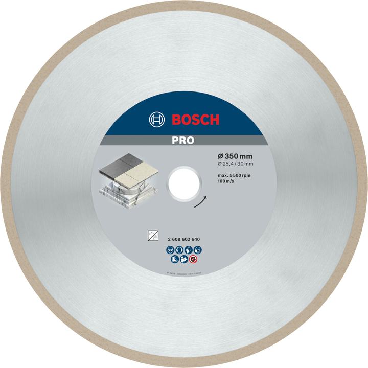 Actual product image Bosch Professional Zubehör PRO Ceramic diamond cutting disc, 350 x 30/25.4 mm