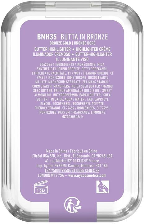 Actual product image NYX Professional Make-Up Nyx Highlight Contour (35, butta in bronze, Highlighter, 5 ml)