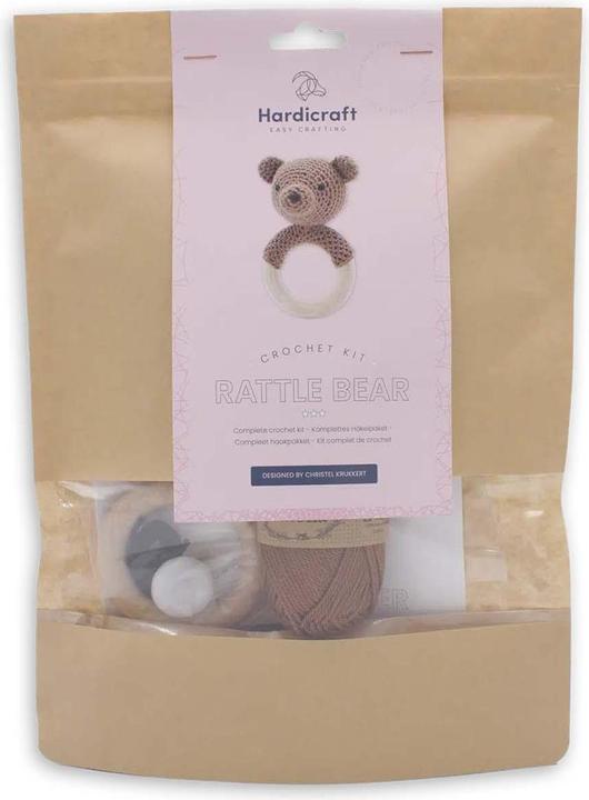 Hardicraft Hochet Ours - Kit de crochetage