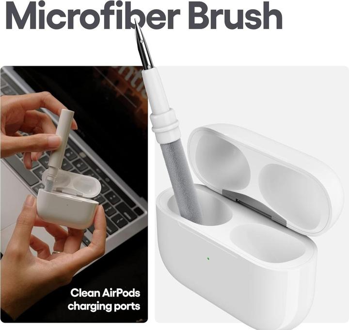 Actual product image Screenguard 3-in-1 Kopfhörer Reinigungsstift Cleaning Kit (Apple AirPods)