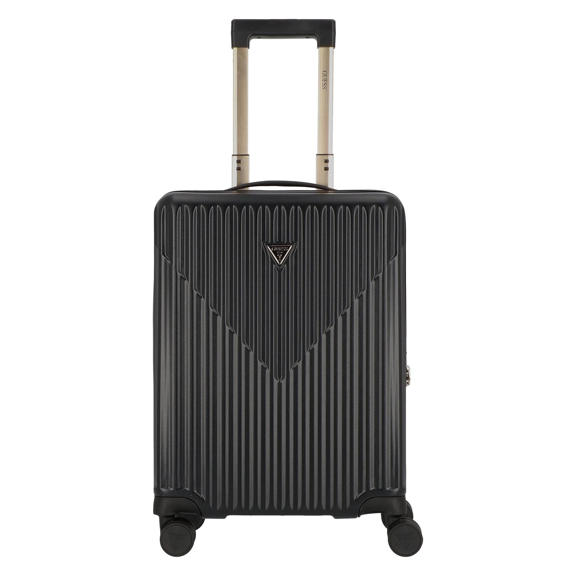 Guess, Koffer, Centennial 4 Rollen Kabinentrolley 55.5 Cm, Schwarz, (40 l)