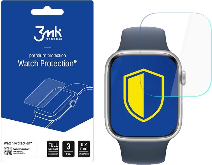 3MK Horlogebescherming ARC pro Apple Watch 10 42mm