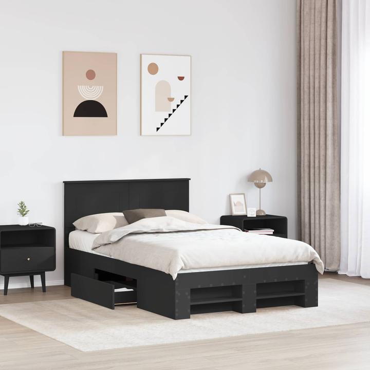 Image du produit vidaXL Modernes Bett (137 x 203 cm)