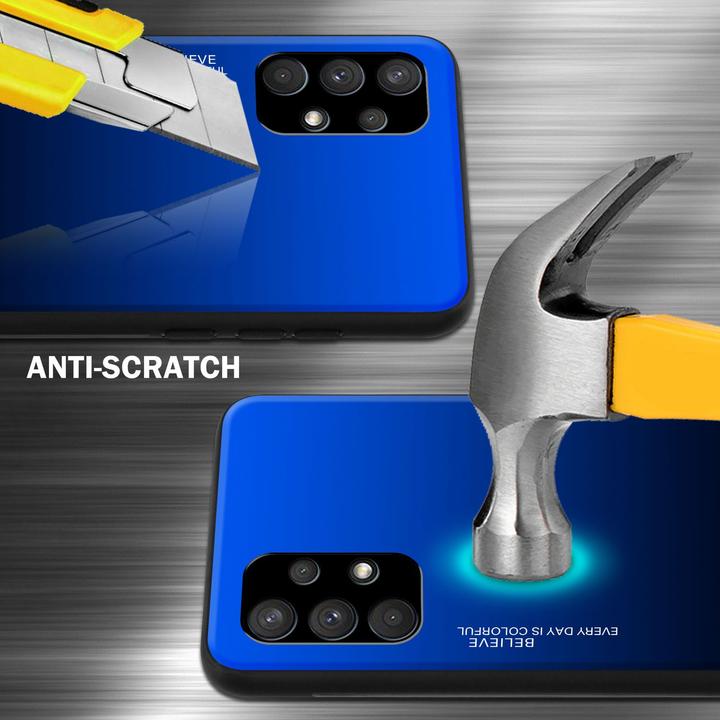 Image du produit Cadorabo Coque pour Samsung Galaxy A32 4G TPU 2 Farben Glas (Samsung Galaxy A32)