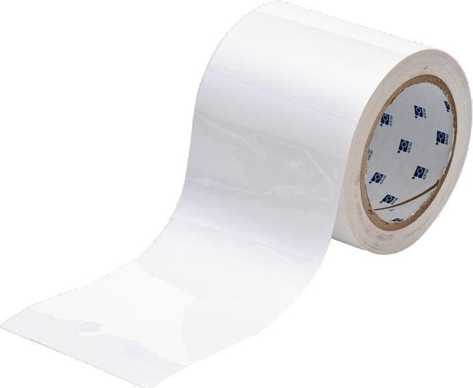 Image du produit Brady B-514, ToughStripe, Rubans de marquage au sol, polyester, blanc, 50,8mm x 30m (104311) (50.80 mm)