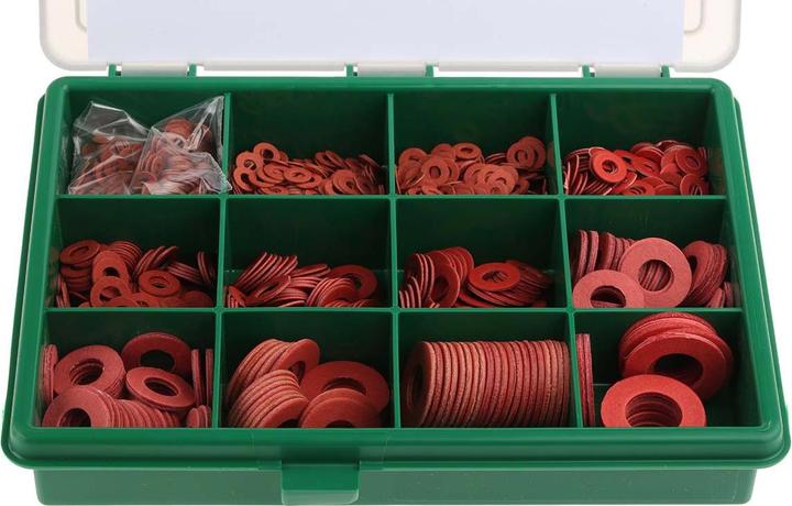 Produktbild RS PRO Fiberscheiben Sortiment M2,5 - M12 (M10, M12, M2.5, M3, M4, M5, M6, M8)
