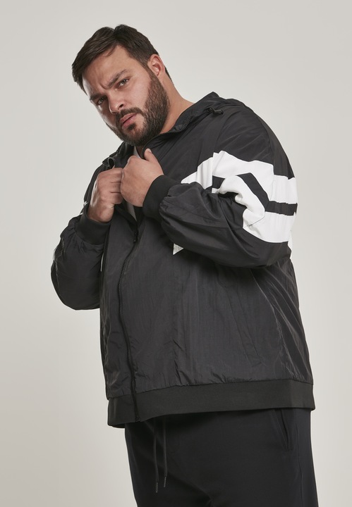 Produktbild Urban Classics Crinkle Panel Track Jacket (4XL)