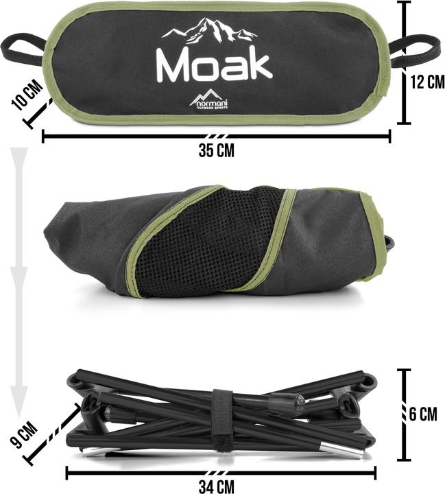 Actual product image Normani Ultraleichter Campingstuhl???Moak??? - 8511