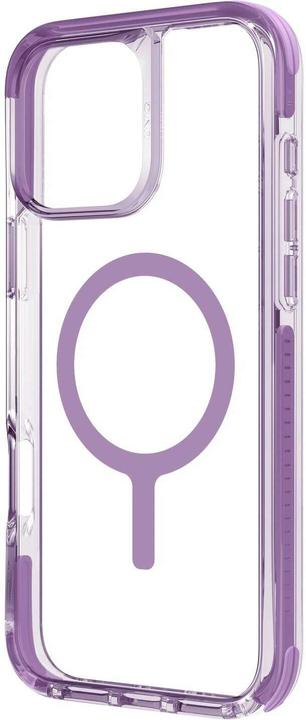 Actual product image Uniq etui Combat iPhone 16 6.1" Magclick Charging różowy/grape pink (Apple iPhone 16)