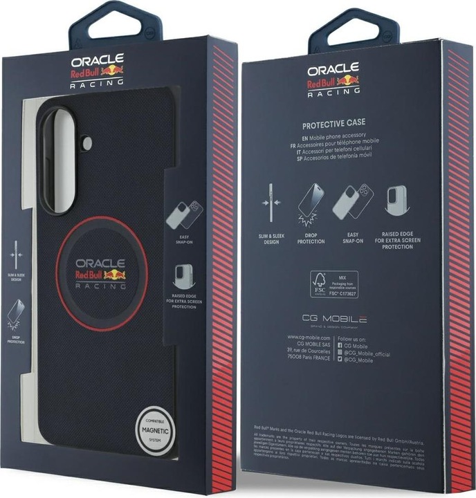 Produktbild Red Bull Case Meshed Red Ring for Samsung Galaxy A36 navy blue (Samsung Galaxy A36)