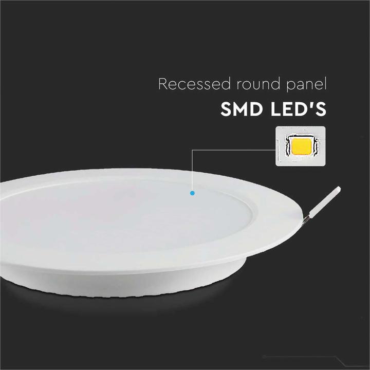 Productafbeelding V-TAC VT61018 18W LED rond 4000K (1980 lm)