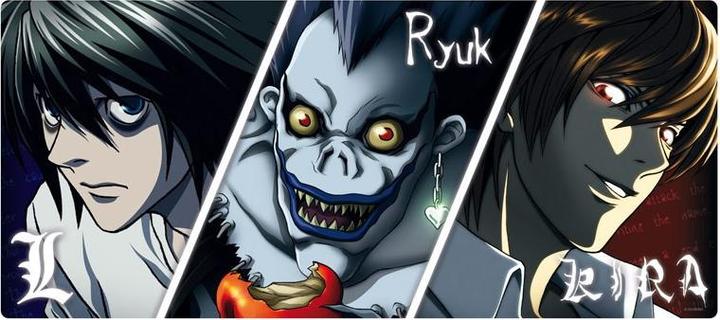 Produktbild ABYstyle Desk Mat Death Note Light Ryuk & Kira (XXL)