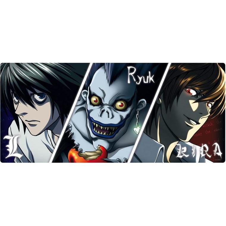 ABYstyle Desk Mat Death Note Light Ryuk & Kira (XXL), Tappetino mouse, Multicolore