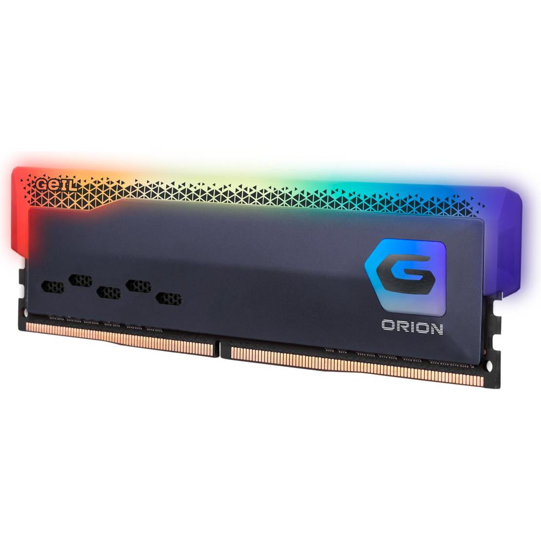 Thumbnail - GeIL Kit Barrettes mémoire 16Go (2x8Go) DIMM DDR4 Orion RGB 3200Mhz (Noir) (2 x 8GB, 3200 MHz, DDR4-RAM, DIMM), RAM, Sch...
