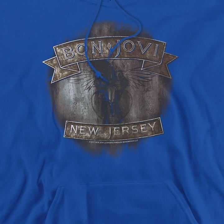 Produktbild Bon Jovi New Jersey Kapuzenpullover (M)