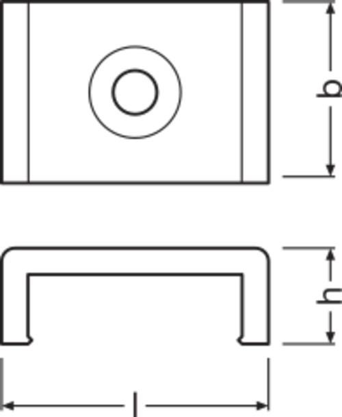 Produktbild Ledvance Montagebügel