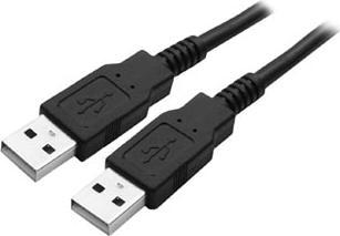 Immagine prodotto Logo Cavo USB USB-A - USB-A 1,8 m Nero (1.80 m, USB 2.0)