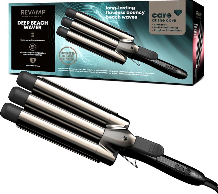 Produktbild Homedics Progloss Deep Beach Waver