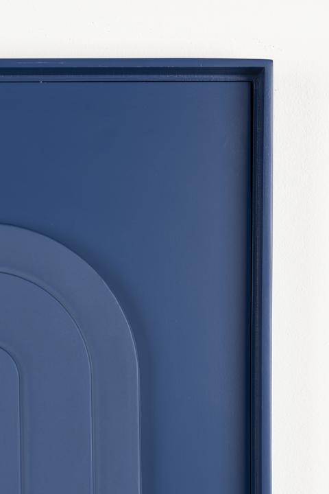 Produktbild Zuiver August Wall Art Navy Blue