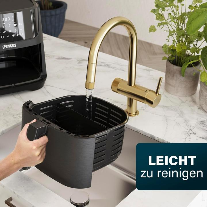 Actual product image Princess Digital Hot Air Fryer 6.5 L with Partition Wall