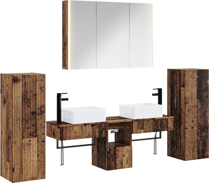 Produktbild vidaXL Badezimmermöbel-Set