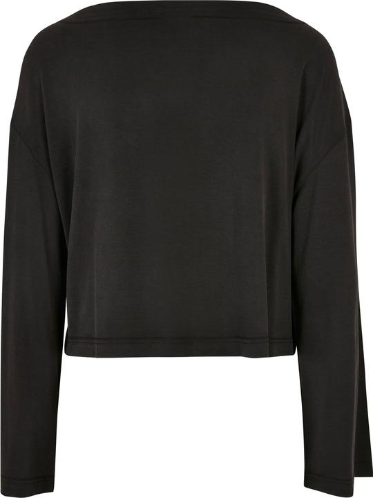 Produktbild Urban Classics Ladies Short Modal Bateau Necklinie Longsleeve (XS)