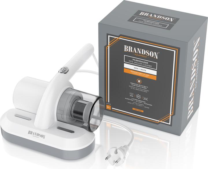 Produktbild Brandson Milbenstaubsauger, UV-C Licht, 300 W Matratzenreinigungsgerät, beutellos, HEPA-Filter für Allergiker