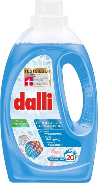 dalli Fein & Color Fluessig 20 Waeschen (20 Waschgänge, Flüssig)