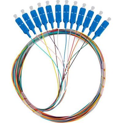 Thumbnail - Lanberg Pigtail SM SC/UPC Semi Tight 9/125 G657A1 12X2M mehrfarbig (2 m), Netzwerkkabel