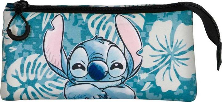 Karactermania Disney Lilo & Stitch Astuccio Blu Triplo 2.0 Stitch Aloha