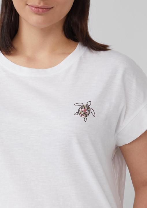 Produktbild S.Oliver T-Shirt T-Shirt im Relaxed Fit mit kleinem Artwork (44)