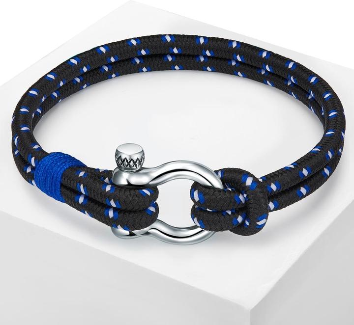Produktbild True Rebels Herren Edelstahl silber 21,0 cm - 11734 (21 cm, Edelstahl)