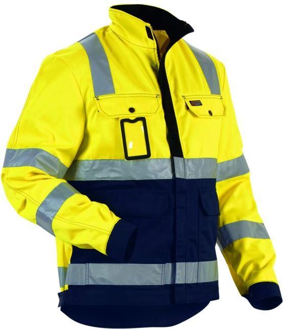Produktbild Blakläder Warnschutz-Jacke, gelb / marineblau, Unisex-Grösse: L (L)