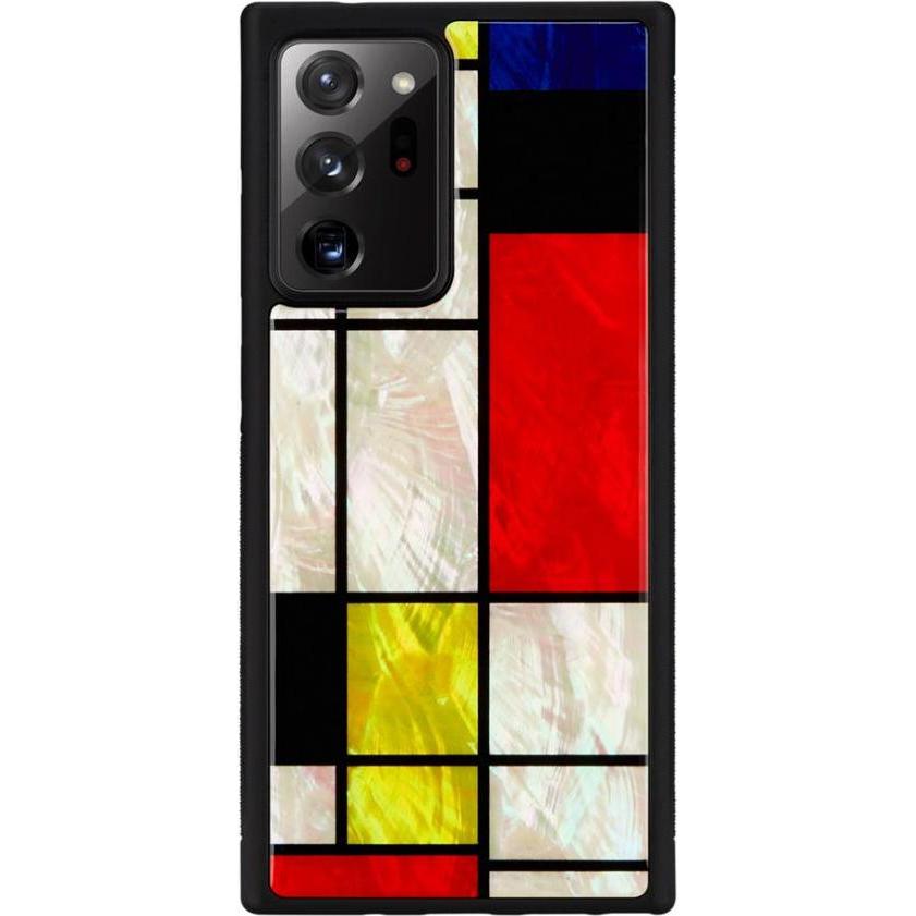 Ikins case for Samsung Galaxy Note 20 Ultra mondrian black (Samsung Galaxy Note 20 Ultra), Smartphone Hülle, Schwarz