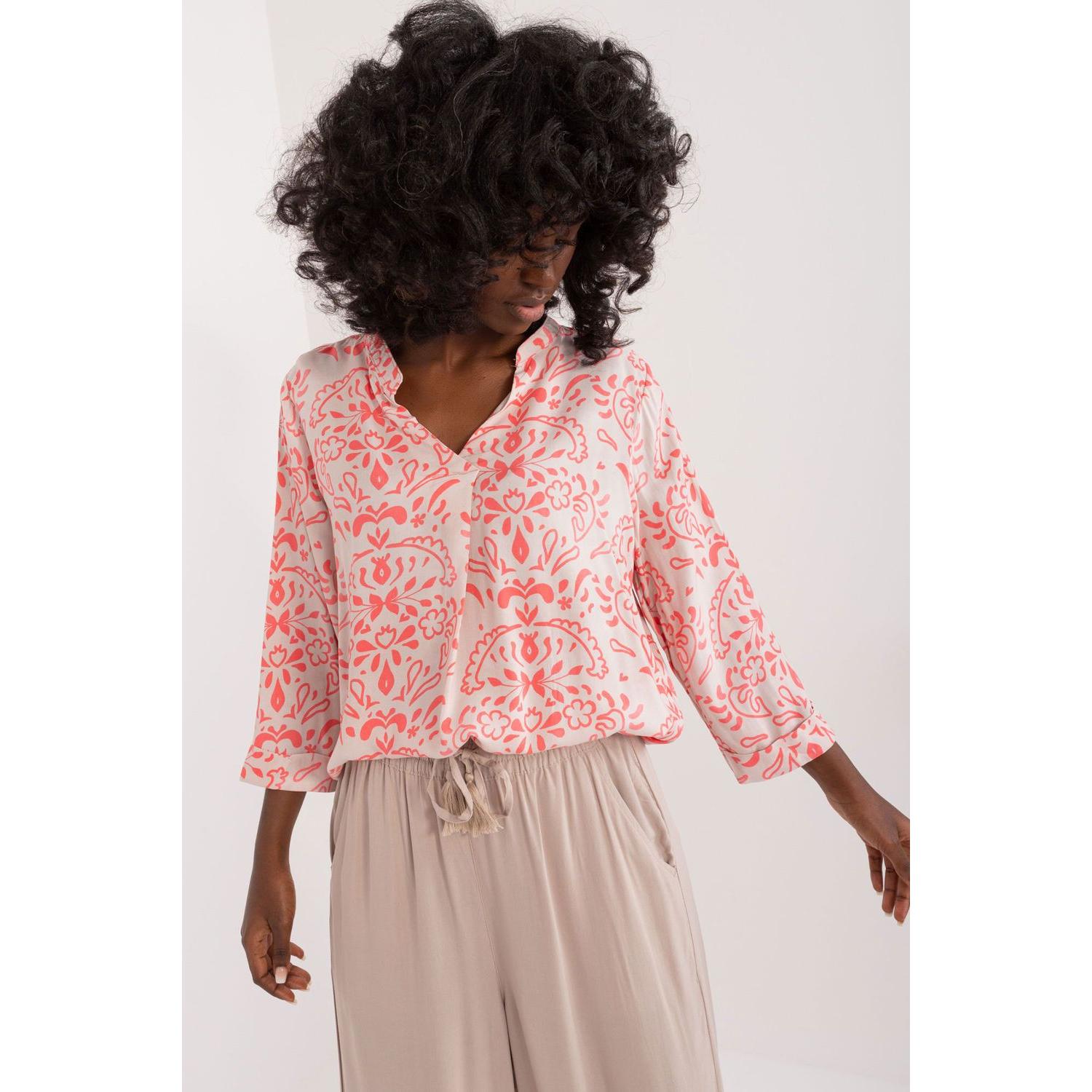 Sublevel, Damen, Bluse, Bluse model, Beige, (M)